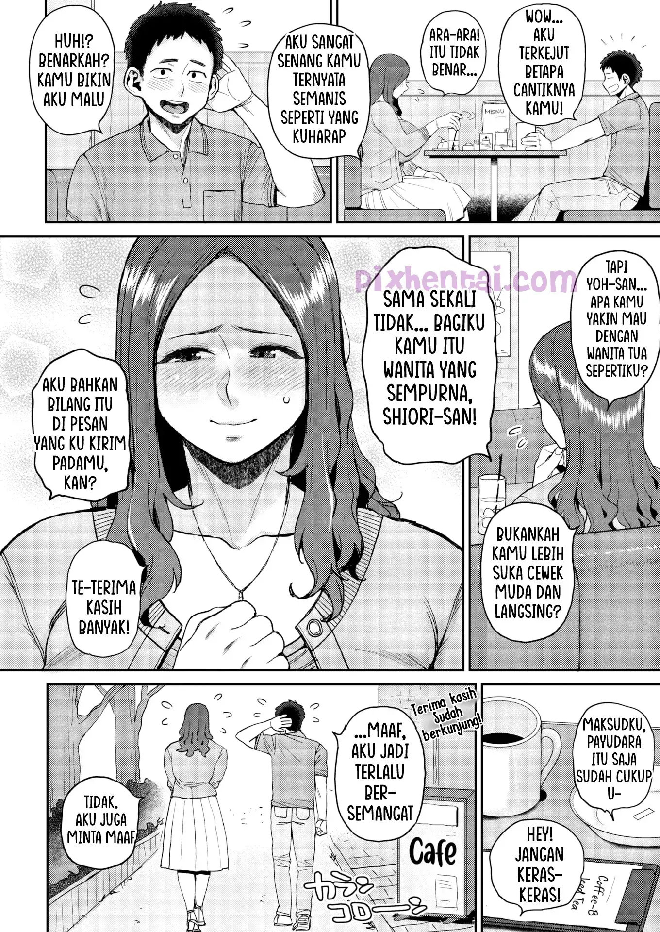 Komik hentai xxx manga sex bokep The Woman I Met Susunya Lebih Besar dari Ekspektasiku 2
